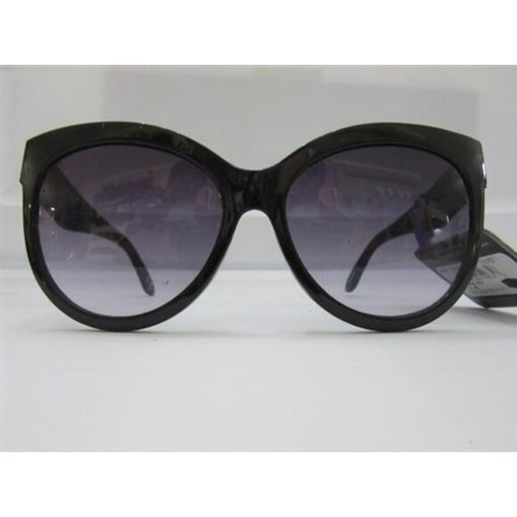 NWT Foster Grant Reset Oversize Bug Thick Frame Sunglasses Black UV400 #92764 - Picture 1 of 3